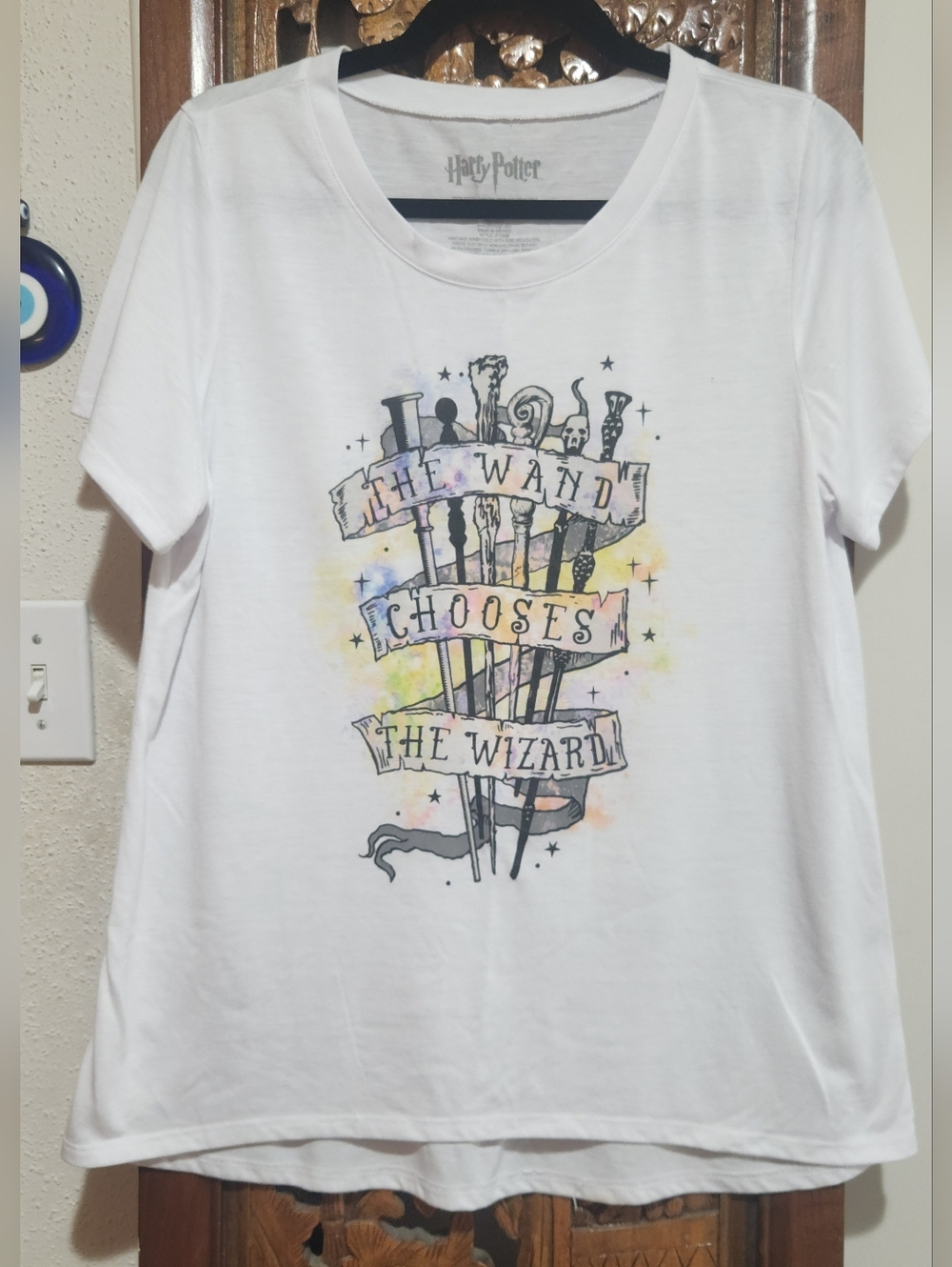 Warner Bros. White Harry Potter Logo Tee